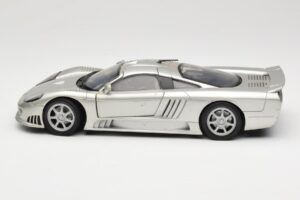Saleen S7 Argento Welly 1:18 23124646-M20 Pressofusione — immagine 4 di 8