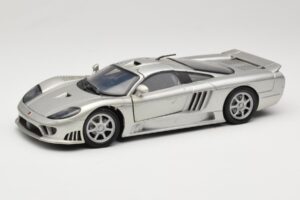 Saleen S7 Argento Welly 1:18 23124646-M20 Pressofusione