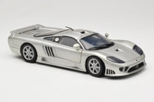 Saleen S7 Argento Welly 1:18 23124646-M20 Pressofusione — immagine 6 di 8