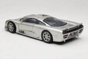 Saleen S7 Argento Welly 1:18 23124646-M20 Pressofusione — immagine 7 di 8