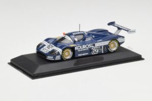 Sauber C9 #62 J. Dumfries / C. Ganassi 1987 Minichamps 1:43 SAUBER002 Pressofusione — immagine 2 di 4