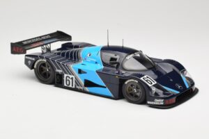Sauber Mercedes C9 #61 Testcar 1989 Minichamps 1:18 155893500 Pressofusione — immagine 4 di 6