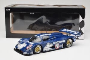 Sauber Mercedes C9 Michelin #61 J-L. Schlesser Winner ADAC Supersprint 1987 Minichamps 1:18 155873581 Pressofusione — immagine 6 di 6