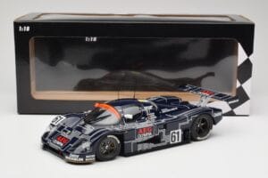 Sauber Mercedes C9 #61 M. Baldi / J. Weaver / J. Mass 24 Hours of Le Mans 1988 Minichamps 1:18 155883561 Pressofusione — immagine 6 di 6