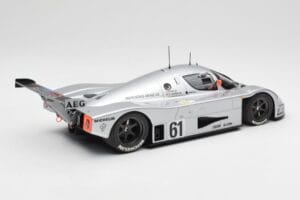 Sauber Mercedes C9 #61 M. Baldi / K. Acheson / G. Brancatelli 2nd Place 24 Hours of Le Mans 1989 Minichamps 1:18 155893561 Pr — immagine 2 di 6