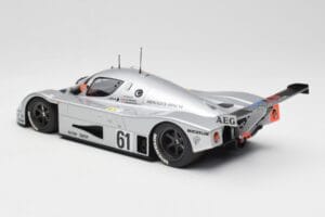 Sauber Mercedes C9 #61 M. Baldi / K. Acheson / G. Brancatelli 2nd Place 24 Hours of Le Mans 1989 Minichamps 1:18 155893561 Pr — immagine 5 di 6