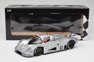 Sauber Mercedes C9 #61 M. Baldi / K. Acheson / G. Brancatelli 2nd Place 24 Hours of Le Mans 1989 Minichamps 1:18 155893561 Pr — immagine 6 di 6