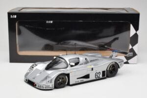 Sauber Mercedes C9 #62 J. Schlesser / J-P. Jabouille / A. Cudini 5th Place 24 Hours of Le Mans 1989 Minichamps 1:18 155893562 — immagine 6 di 6