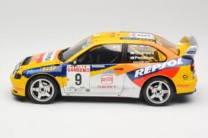 SEAT Cordoba WRC Evo 2 #9 H. Rovanpera / R. Pietilainen Rally San Remo 1999 Otto 1:18 OT483 Resina — immagine 3 di 6