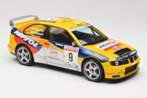 SEAT Cordoba WRC Evo 2 #9 H. Rovanpera / R. Pietilainen Rally San Remo 1999 Otto 1:18 OT483 Resina — immagine 4 di 6