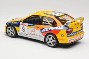 SEAT Cordoba WRC Evo 2 #9 H. Rovanpera / R. Pietilainen Rally San Remo 1999 Otto 1:18 OT483 Resina — immagine 5 di 6