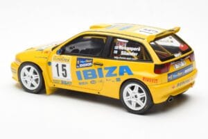 SEAT Ibiza Kit Car Evo 2 #15 H. Rovanpera / R. Pietilanen Rally Monte Carlo 1998 Otto 1:18 OT445 Resina — immagine 5 di 6