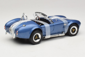 Shelby Cobra 427 S/C Blu Striscia Bianca Road Signature 1:18 92058-P2 Pressofusione — immagine 2 di 6