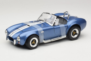 Shelby Cobra 427 S/C Blu Striscia Bianca Road Signature 1:18 92058-P2 Pressofusione