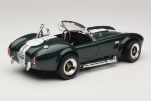 Shelby Cobra 427 S/C Verde Scuro Strisce Bianche Road Signature 1:18 92058-P1 Pressofusione — immagine 3 di 8