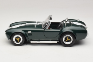 Shelby Cobra 427 S/C Verde Scuro Strisce Bianche Road Signature 1:18 92058-P1 Pressofusione — immagine 4 di 8