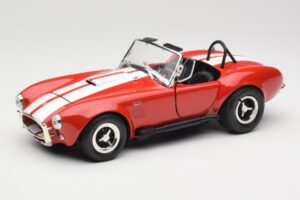 Shelby Cobra 427 S/C Guardsman Red ERTL 1:18 7369 Pressofusione
