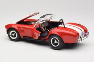 Shelby Cobra 427 S/C Guardsman Red ERTL 1:18 7369 Pressofusione — immagine 5 di 8