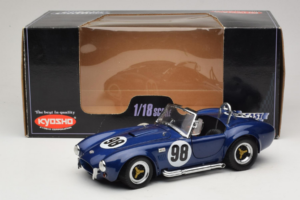 Shelby Cobra 427 S/C #98 Blu Kyosho 1:18 8838 Pressofusione — immagine 8 di 8
