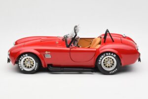 Shelby Cobra 427 S/C Rosso Kyosho 1:18 08047R Pressofusione — immagine 4 di 8