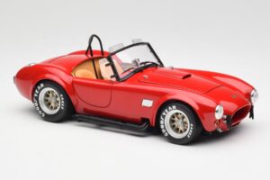 Shelby Cobra 427 S/C Rosso Kyosho 1:18 08047R Pressofusione — immagine 6 di 8