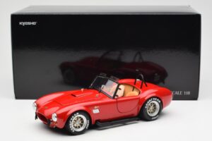 Shelby Cobra 427 S/C Rosso Kyosho 1:18 08047R Pressofusione — immagine 8 di 8