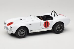 Shelby Cobra 427 S/C Bianco Auto World 1:18 AWSS104 Pressofusione