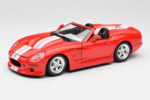 Shelby Series 1 Cabriolet Rosso Bburago 1:18 3353 Pressofusione