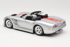 Shelby Series 1 Argento Bburago 1:18 3323 Pressofusione — immagine 7 di 8