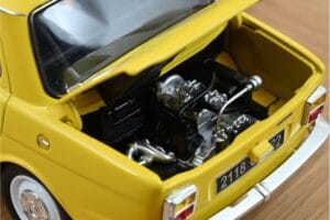 Simca 1000 LS Maya Giallo Norev 1:18 185714 Pressofusione — immagine 3 di 4