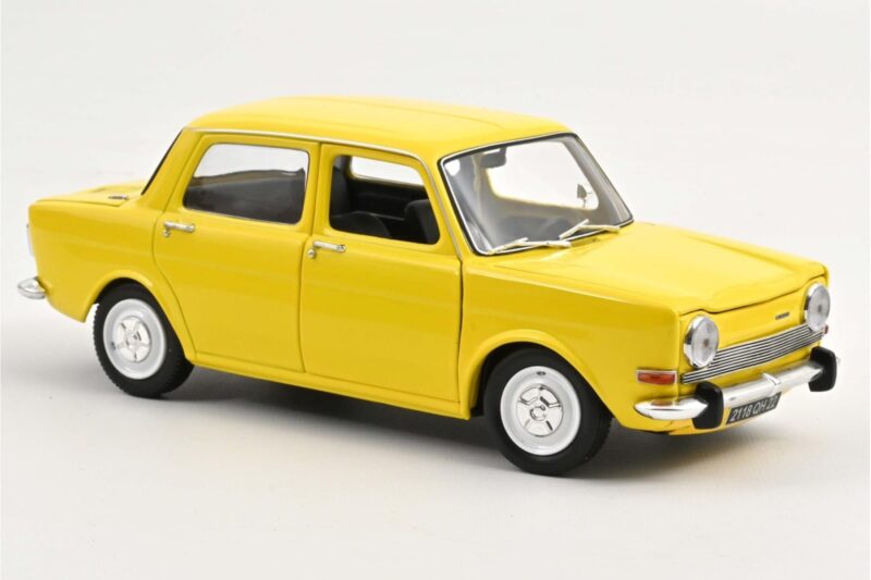 Simca 1000 LS Maya Giallo Norev 1:18 185714 Pressofusione