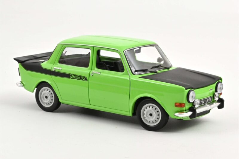 Simca 1000 Rally 2 Racing Verde Norev 1:18 185715 Pressofusione