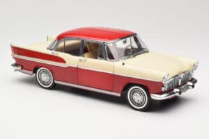 Simca Chambord Rosso & Avorio Norev 1:18 185721 Pressofusione — immagine 6 di 8