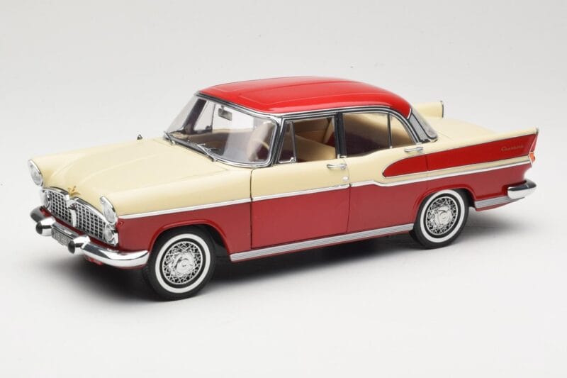 Simca Chambord Rosso & Avorio Norev 1:18 185721 Pressofusione
