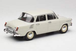 Skoda 1000 MB Grigio & Bianco MCG 1:18 MCG18275 Pressofusione — immagine 2 di 6