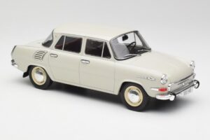 Skoda 1000 MB Grigio & Bianco MCG 1:18 MCG18275 Pressofusione — immagine 4 di 6