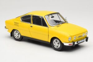 Skoda 110R Coupe Giallo Abrex 1:18 118ABS-707GK Pressofusione — immagine 6 di 8
