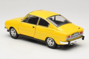 Skoda 110R Coupe Giallo Abrex 1:18 118ABS-707GK Pressofusione — immagine 7 di 8