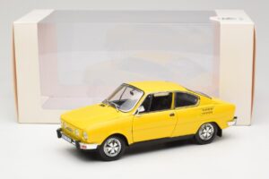 Skoda 110R Coupe Giallo Abrex 1:18 118ABS-707GK Pressofusione — immagine 8 di 8