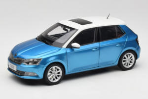 Skoda Fabia Mk3 Blu OEM 1:18 ZSF000004BLA Pressofusione