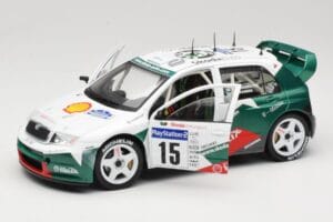 Skoda Fabia WRC #15 T. Gardemeister / P. Lukander WRC 1999 Solido 1:18 90457 Pressofusione — immagine 2 di 8