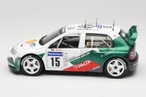 Skoda Fabia WRC #15 T. Gardemeister / P. Lukander WRC 1999 Solido 1:18 90457 Pressofusione — immagine 4 di 8