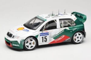Skoda Fabia WRC #15 T. Gardemeister / P. Lukander WRC 1999 Solido 1:18 90457 Pressofusione