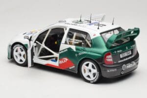 Skoda Fabia WRC #15 T. Gardemeister / P. Lukander WRC 1999 Solido 1:18 90457 Pressofusione — immagine 5 di 8