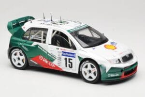 Skoda Fabia WRC #15 T. Gardemeister / P. Lukander WRC 1999 Solido 1:18 90457 Pressofusione — immagine 6 di 8
