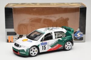 Skoda Fabia WRC #15 T. Gardemeister / P. Lukander WRC 1999 Solido 1:18 90457 Pressofusione — immagine 8 di 8