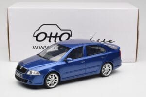Skoda Octavia RS 1Z Race Blue Metallic Otto 1:18 OT478 Resina — immagine 6 di 6