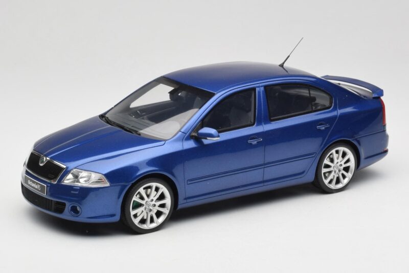 Skoda Octavia RS 1Z Race Blue Metallic Otto 1:18 OT478 Resina