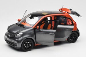 Smart Forfour W453 Lava Arancione Grafite Grigio Norev 1:18 B66960298 Pressofusione — immagine 2 di 8