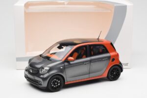 Smart Forfour W453 Lava Arancione Grafite Grigio Norev 1:18 B66960298 Pressofusione — immagine 8 di 8